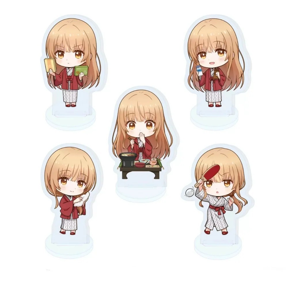 Standee Anime Thiên Sứ Nhà Bên Mahiru Shiina Mô Hình Acrylic Chibi Mini Trang Trí Bàn Học Quà Tặng F