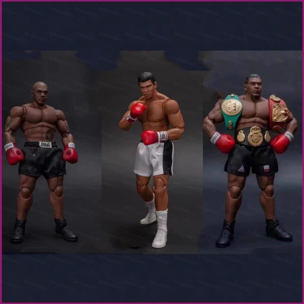 ST1 Champ Mike Tyson Nhân Vật Hành Động Khớp Là Di Động Thay Thế Đầu Mô Hình Búp Bê Đồ Chơi Trang Tr