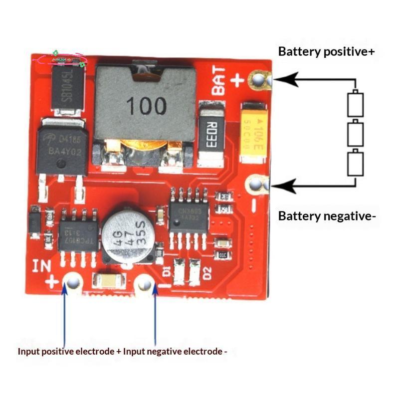 AdaChoi 12V Quản Lý Sạc 18V Năng Lượng Mặt Trời 3 series Sạc MPPT Năng Lượng Mặt Trời CN3722 VN