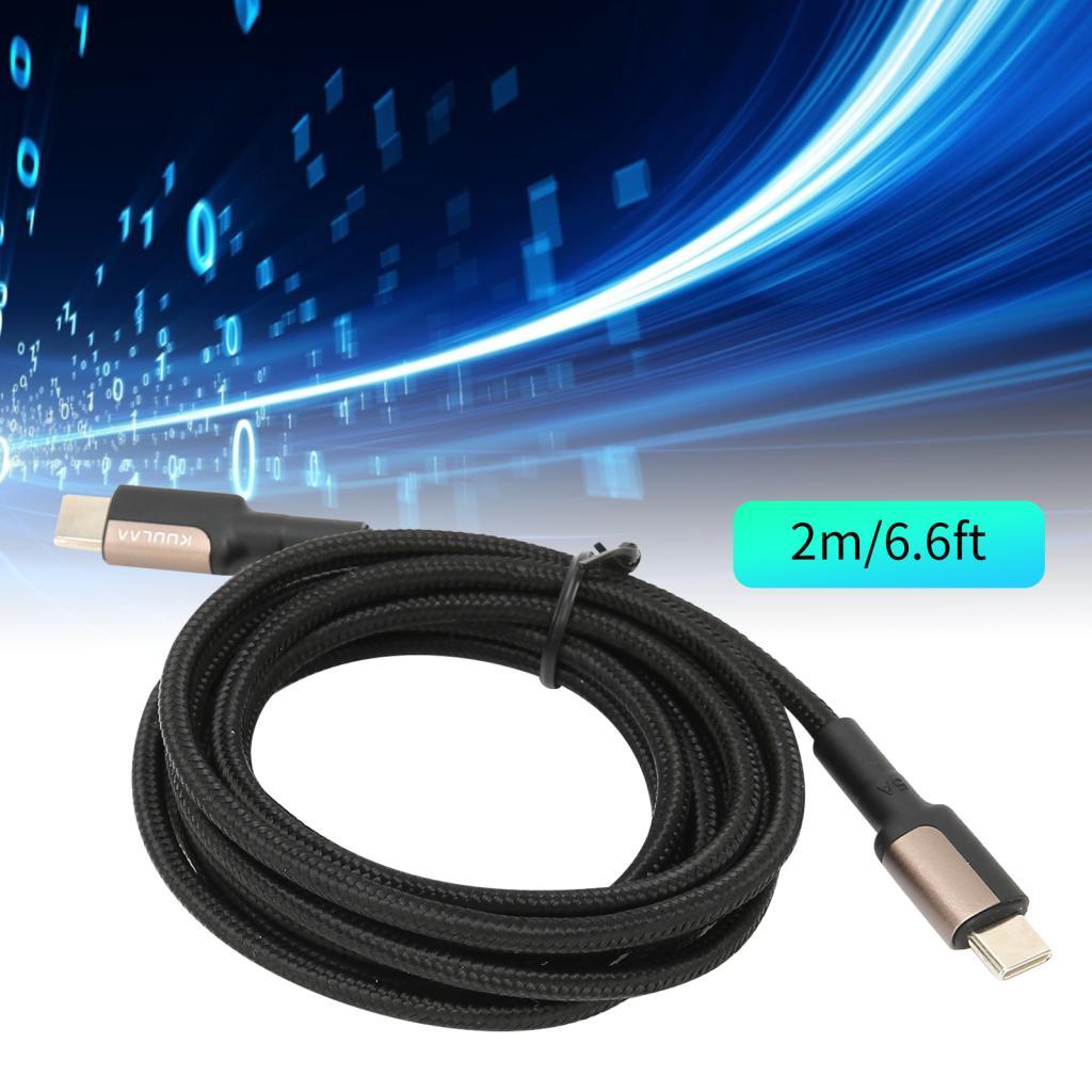 Stellaa Stellaa Cáp sạc Acouto KUULAA 100W 5A PD - Dây dữ liệu nylon Độ dài dây nhanh để tương thích