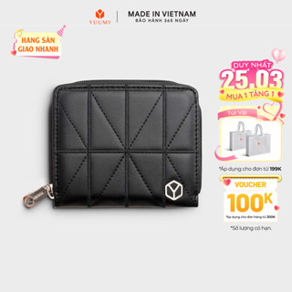 Ví Yuumy (Thời trang nữ thiết kế chần chỉ - Ví da Seasand YV111)