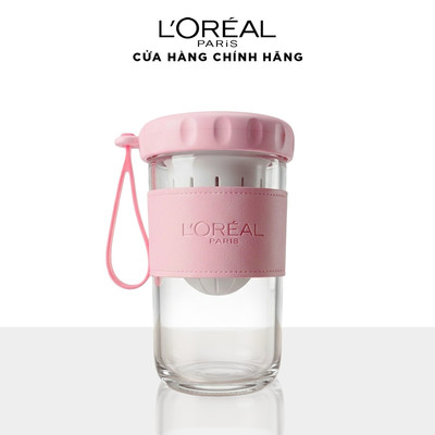 [QUÀ TẶNG KHÔNG BÁN] Ly thủy tinh màu hồng L'Oreal Paris