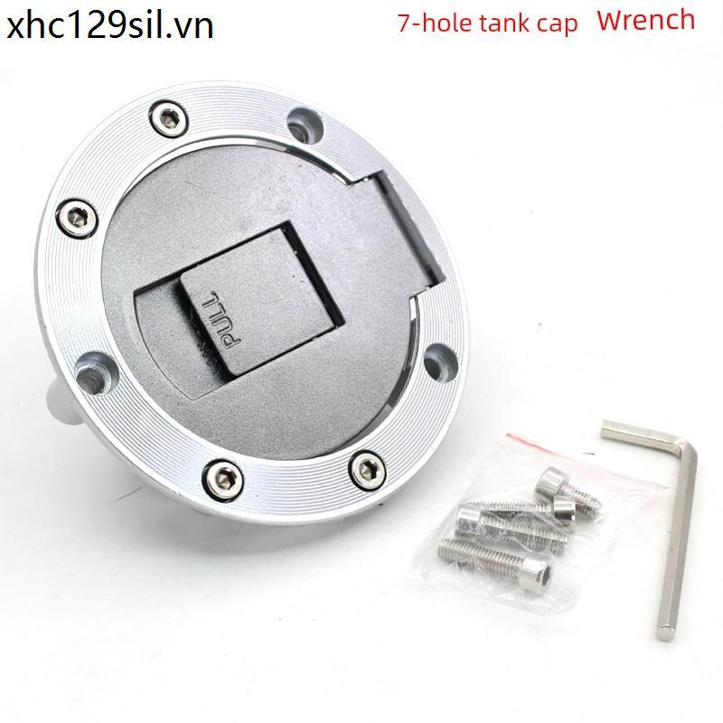 Xe Máy 7 Lỗ Tròn Bình Nhiên Liệu Nắp Horizon Line Master Quần Áo Nam125150Công cụ phân phối nắp bình