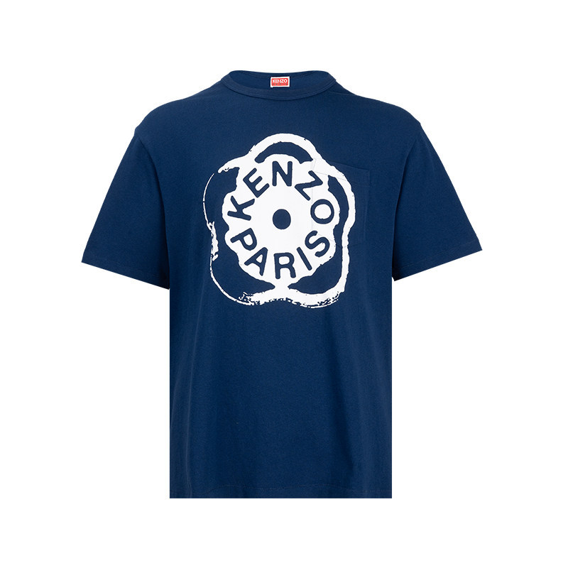 KENZO / KENZO Takada Nam In Hình Cổ Tròn Cotton Ngắn Tay Áo Thun Nam 2026 Xuân Hè Phong Cách Mới XY