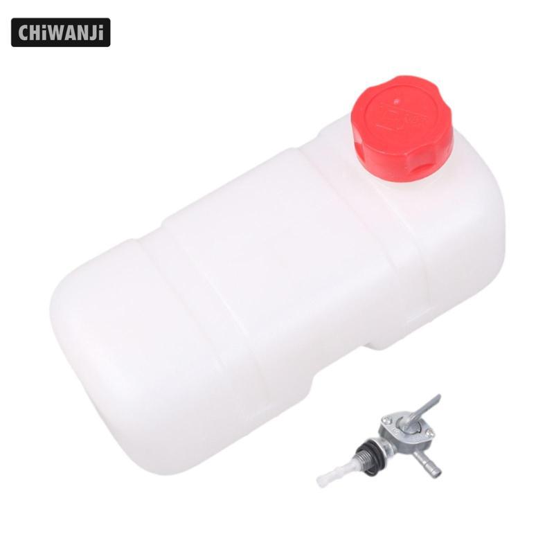 CHiWANji PETG Weeder Bình Nhiên Liệu Hộp Dầu 1.5L Lắp Ráp Van Cock Hiệu Suất Cao Cho Vườn Động Cơ Nô