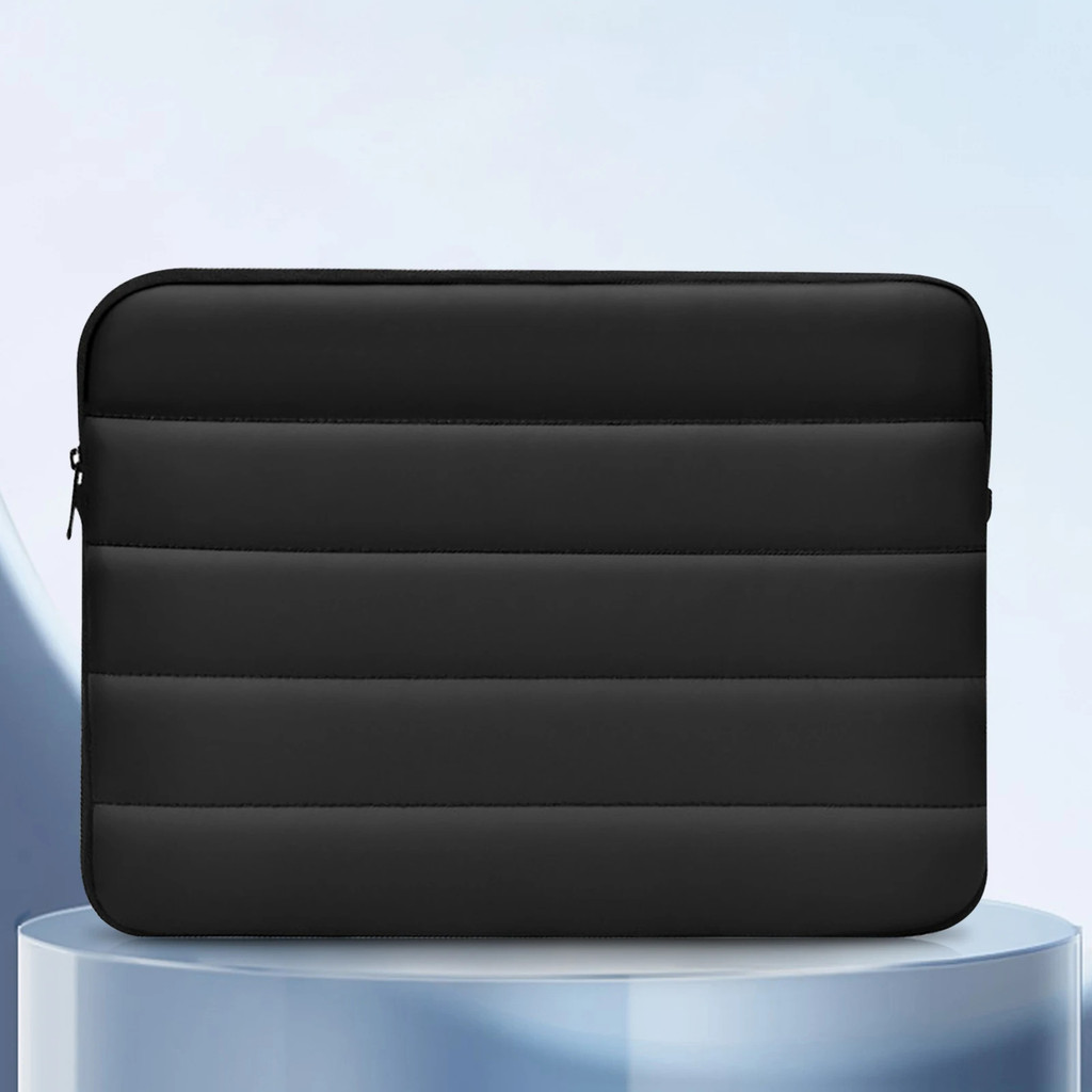 Nylon Puffy Laptop Tay Màu Trơn Túi Laptop Có Dây Kéo Nhẹ Cho Macbook Neo 2026 13inch Văn Phòng Phụ 