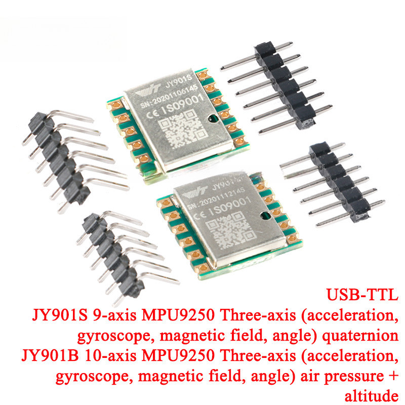 JY901S JY901B MPU9250 9 Máy đếm tốc độ chín trục Con quay hồi chuyển MPU-9250 Mô-đun cảm biến góc th
