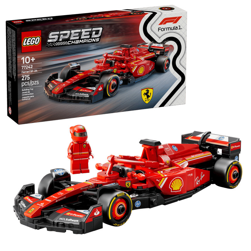 LEGO SPEED CHAMPIONS 77242 Đồ Chơi Lắp Ráp Xe Đua Ferrari SF-24 F1