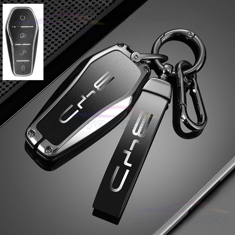 Từ Xa Chìa Khóa Bao Hộp Chìa Khóa Cho BYD atto3 E2 atto3 BYD atto3 Móc Khóa Fob Vỏ Móc Khóa