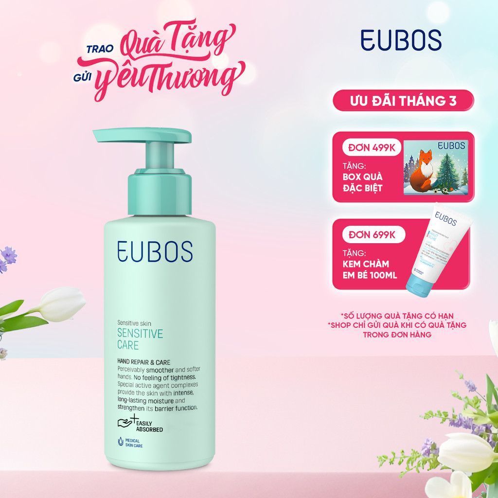 [KOL] Kem Tay EUBOS, Kem Dưỡng Tay Và Móng Bơ Hạt Mỡ Dưỡng Ẩm Da Mềm Mịn, Giúp Móng Chắc Khỏe