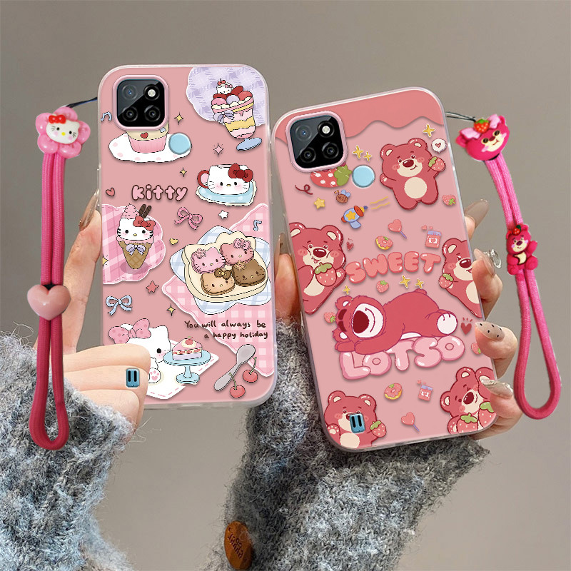 Ốp lưng realme c21y realme c25y ốp lưng điện thoại chống rơi dễ thương