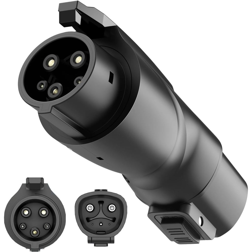 Bộ chuyển đổi Nacs sang J1772, Bộ chuyển đổi Tesla sang J172 di động có khóa cố định Công trình IP65