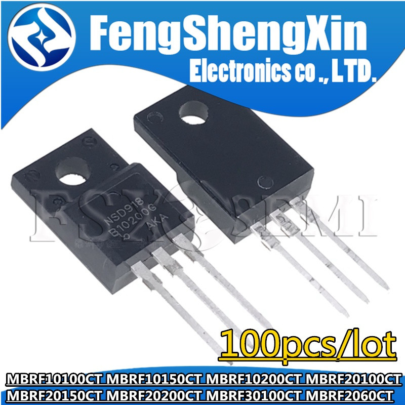 100 Chiếc MBRF10100CT MBRF10150CT MBRF10200CT MBRF20100CT MBRF20100 MBRF20150CT MBRF20200CT MBRF3010