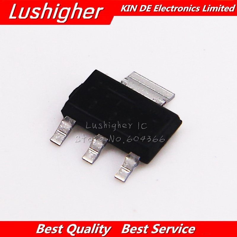 10 Chiếc STN1NK60Z SOT-223 1NK60Z STN1NK60 SOT MOSFET N-CH 600V 300MA SOT223 IC Chất Lượng Tốt Nhất