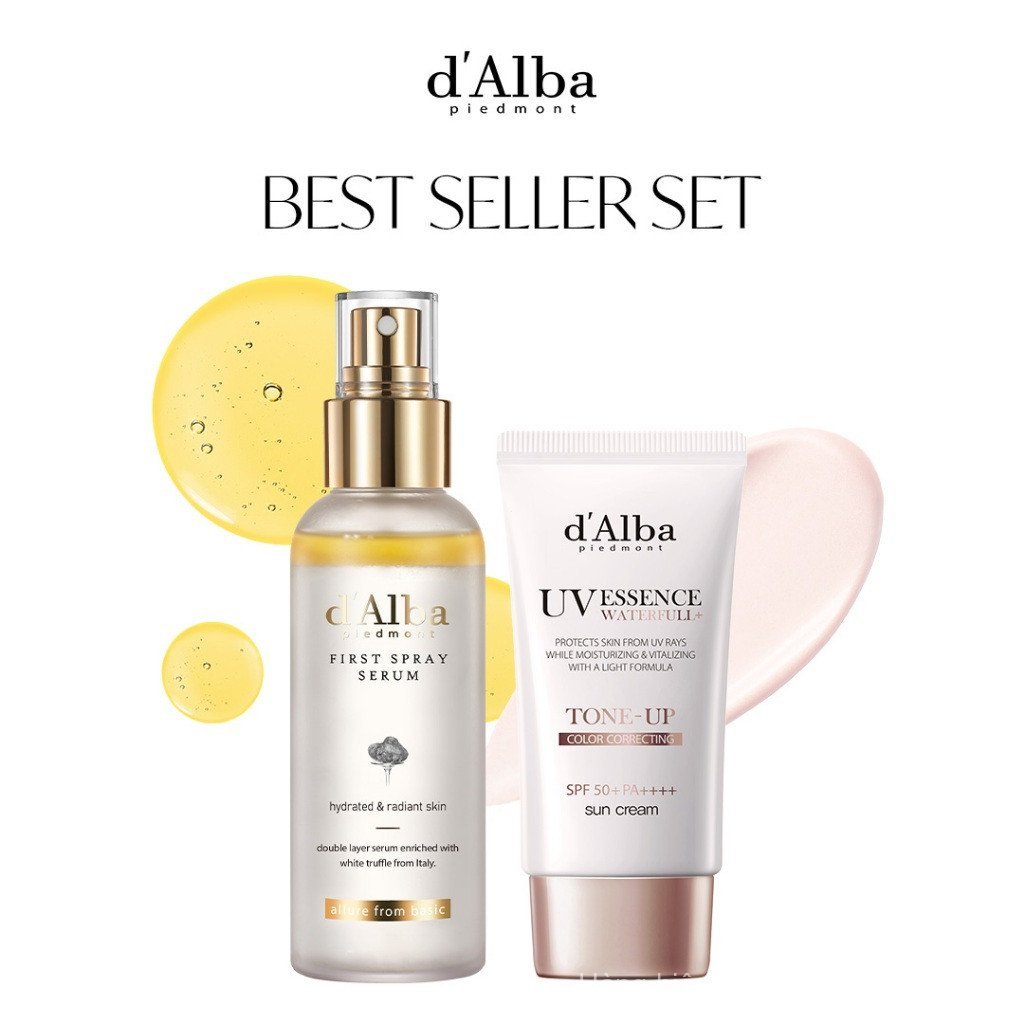 Hàn Quốc dAlba dAlba Kem Chống Nắng Dưỡng Ẩm Mặt Làm Mới Sáng Không Greasy Chống Mồ Hôi Chống Mồ Hôi