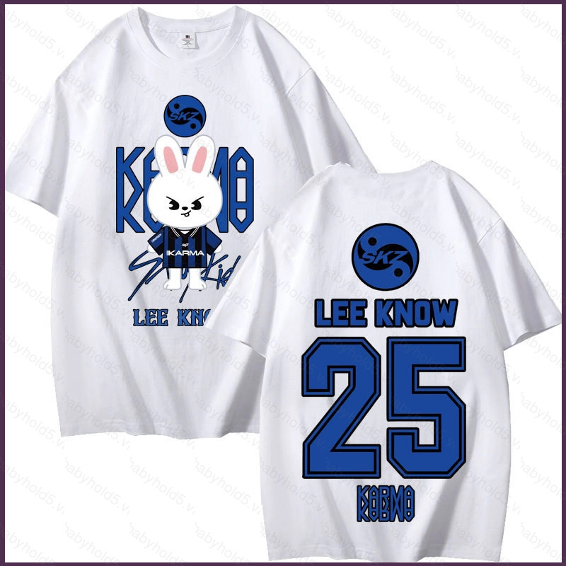 Áo Thun Nam BH5 Cho Fan Stray Kids - Biểu tượng biết Seungmin