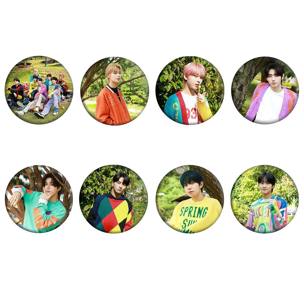 EN 2022 SEASON'S GREETING Pin Huy Hiệu Huy hiệu cài áo Bajie Park Sung-hoon.