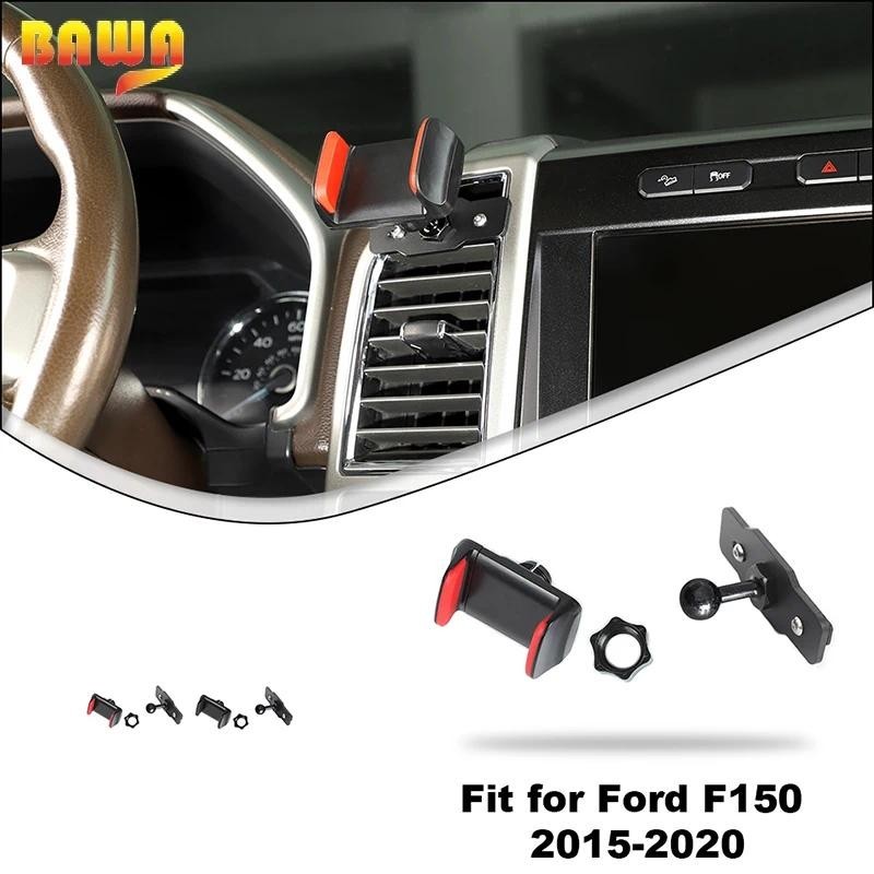 BAWA Điều Hòa Không Khí Tuyere Giá Đỡ Điện Thoại Di Động Cho Xe Ford F150 2015 2016 2017 2018 2019 2