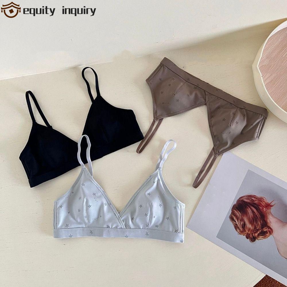 equity inquiry EQUITY INQUIRY Áo Ngực Chữ V Sâu Không Dây Hình Ngôi Sao, Chống Chảy Xệ và Điều Chỉnh