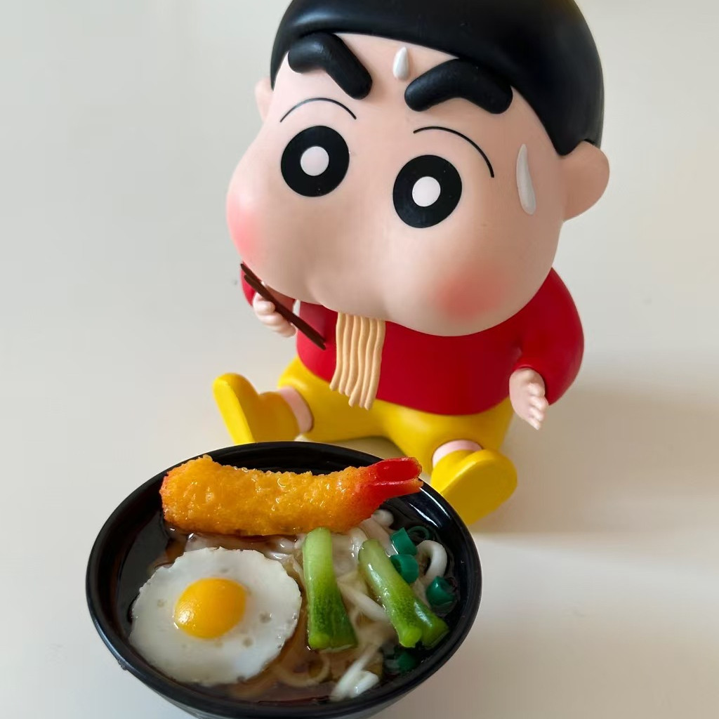 Phong Cách Mới Ramen Crayon Shin-Chan Búp Bê Để Bàn Trang Trí Dễ Thương Shin-Chan Ramen Tay Bàn Tran