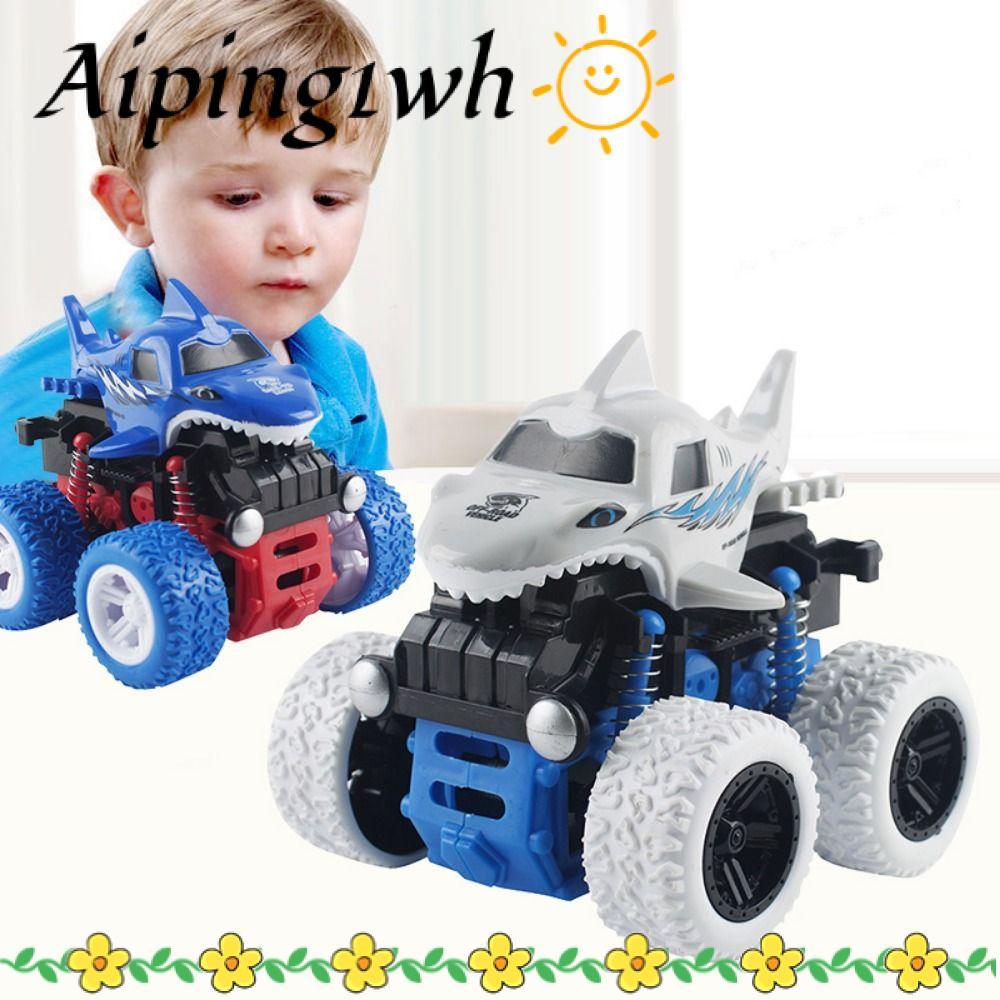 AIPING Road Toy Car Kids Gift Vehicle Model Sliding Tipper Inertia Power