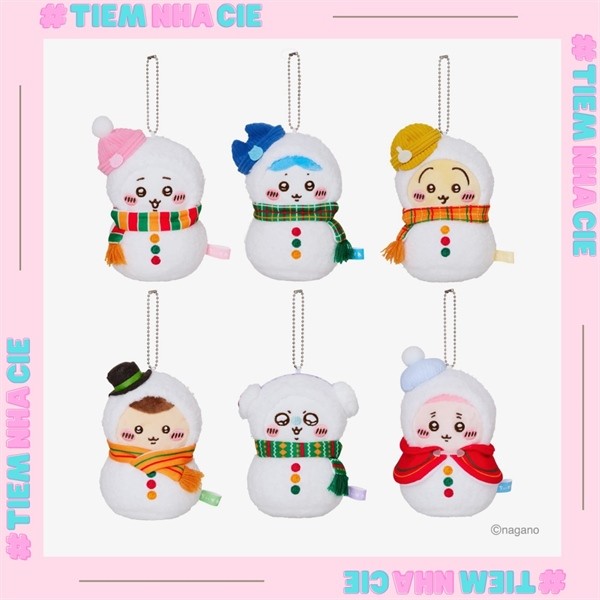 [Tiệm nhà Cie] [SẴN] GẤU BÔNG CHIIKAWA 7ELEVEN 2025 MÓC KHOÁ