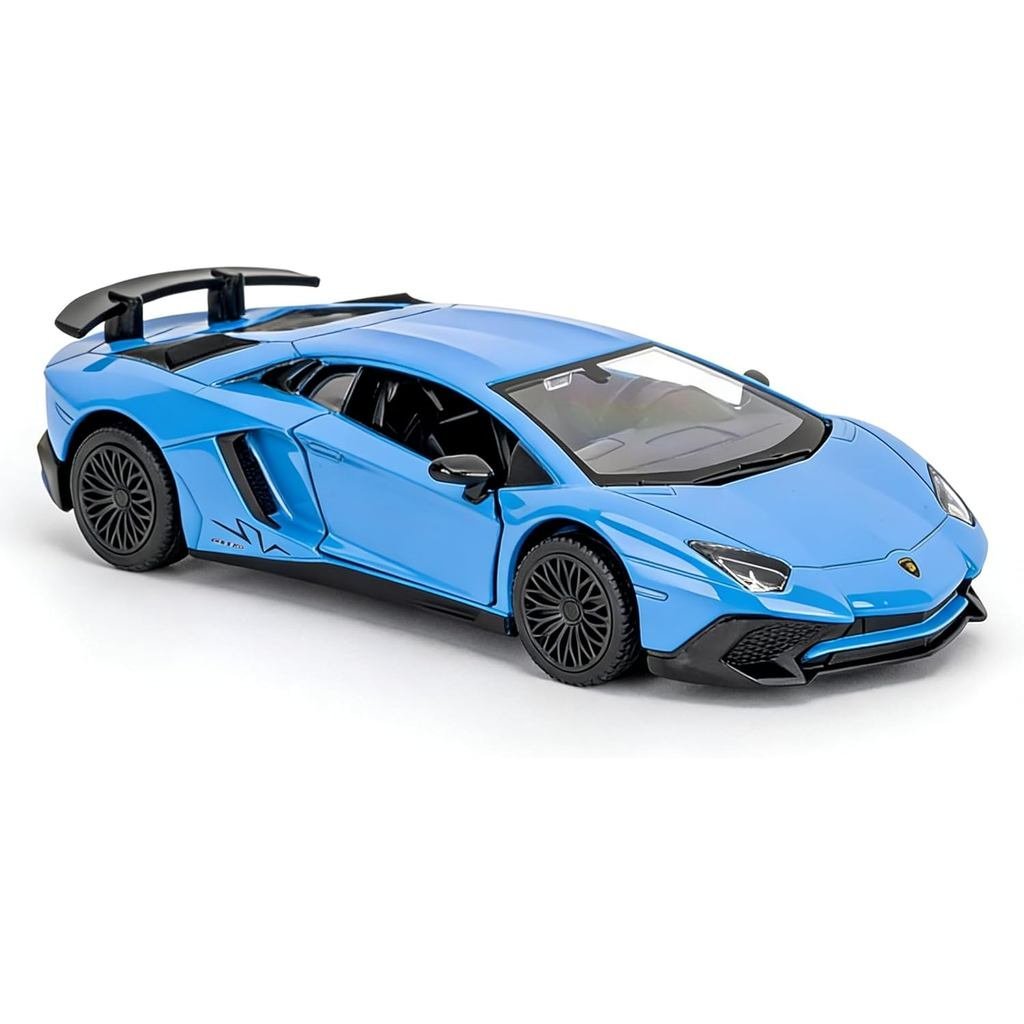 Mô hình xe đúc Lamborghini Aventador LP700-4 tỷ lệ 1 / 36, Xe đồ chơi hợp kim kẽm cho trẻ em, Xe kéo