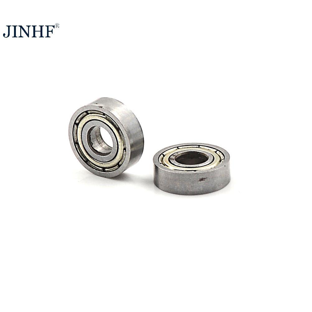 JINHF 10 chiếc Vòng bi thu nhỏ 695ZZ 695-Z Vòng bi chính xác 5x13x4mm HOT