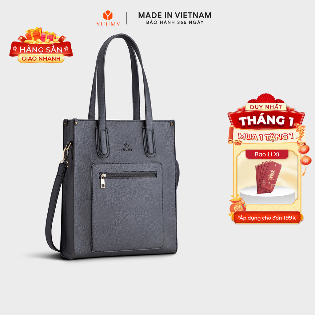 Túi Yuumy (Thời trang nữ tote - Túi xách da YTX18) Bagsmart