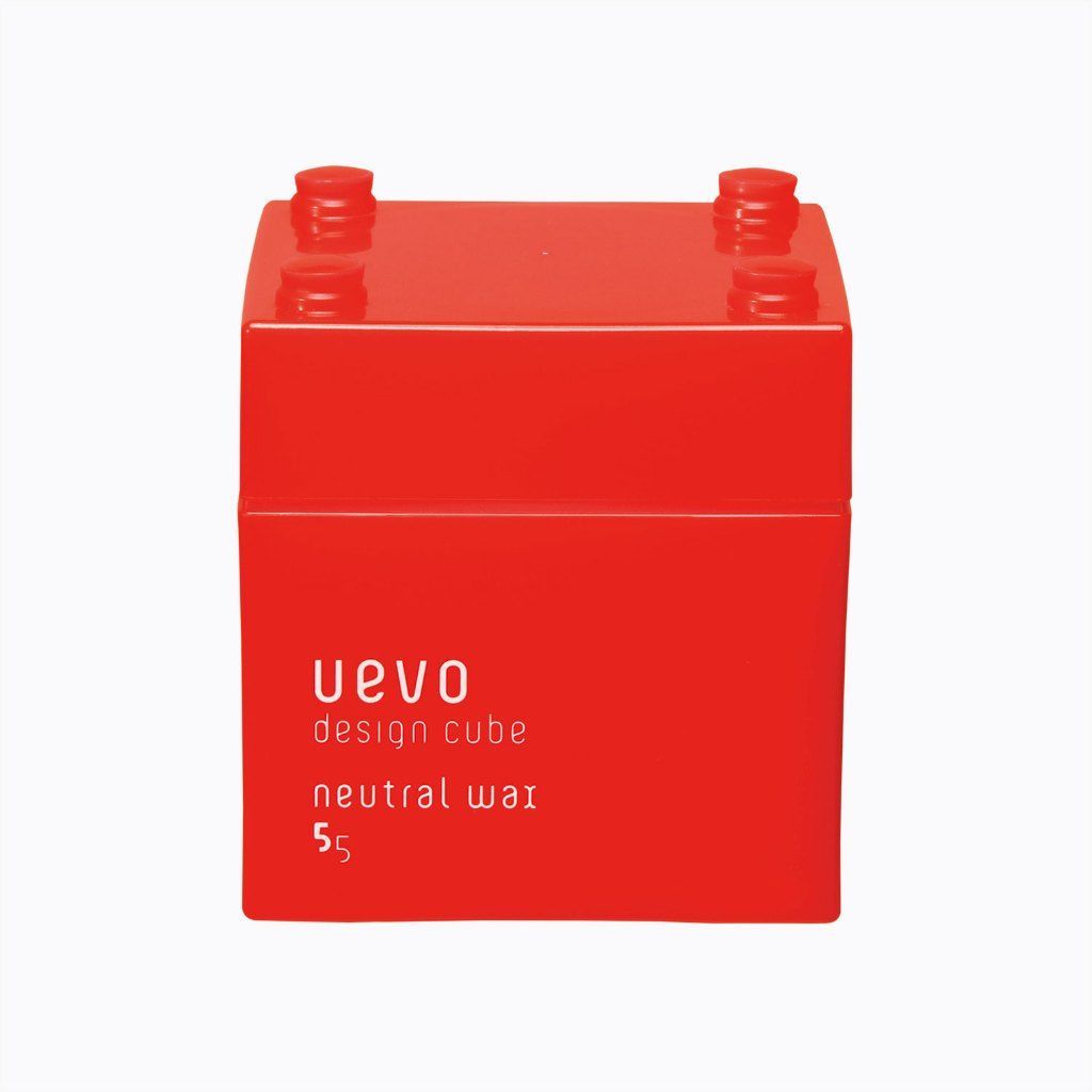 Demi｜Uevo Design Cube Color Styling Block Hair Wax Red [Neutral Wax] Orange [Light Wax]