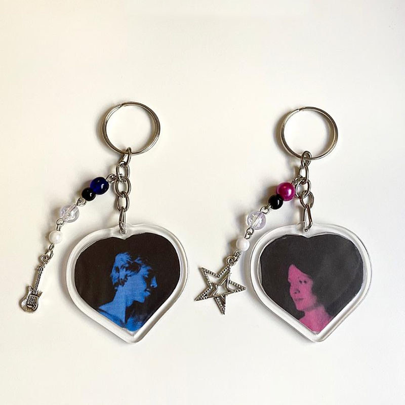 TV Girl matching keychains Handmade aesthetic