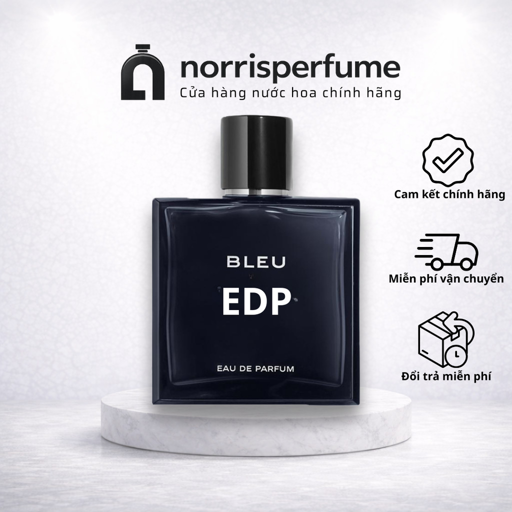[Chính hãng] Nước hoa Nước Hoa Nam Bleu De EDP 100m lịch lãm, tươi mát, sang trọng