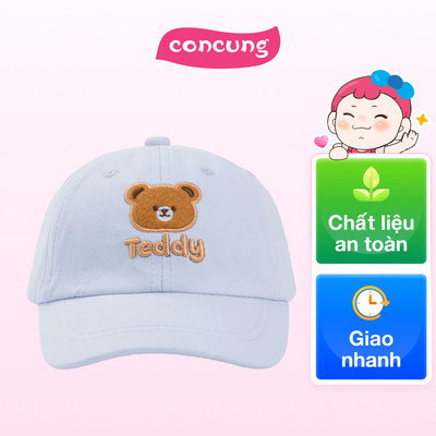 Nón bé trai lớn 3-6Y lưỡi trai Animo A2510_MN026 (50cm,Xanh)