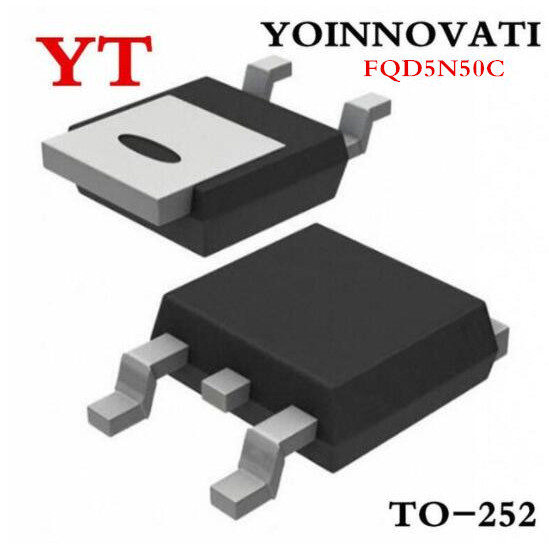 50 Cái / lốc FQD5N50C FQD5N50 5N50 TO-252 IC Chất Lượng Tốt Nhất