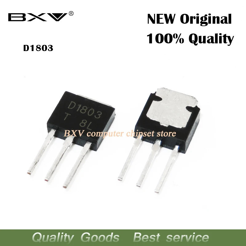 Miễn Phí Vận Chuyển 10 Cái / lốc 2SD1803 D1804 TO-251 Mới Chính Hãng