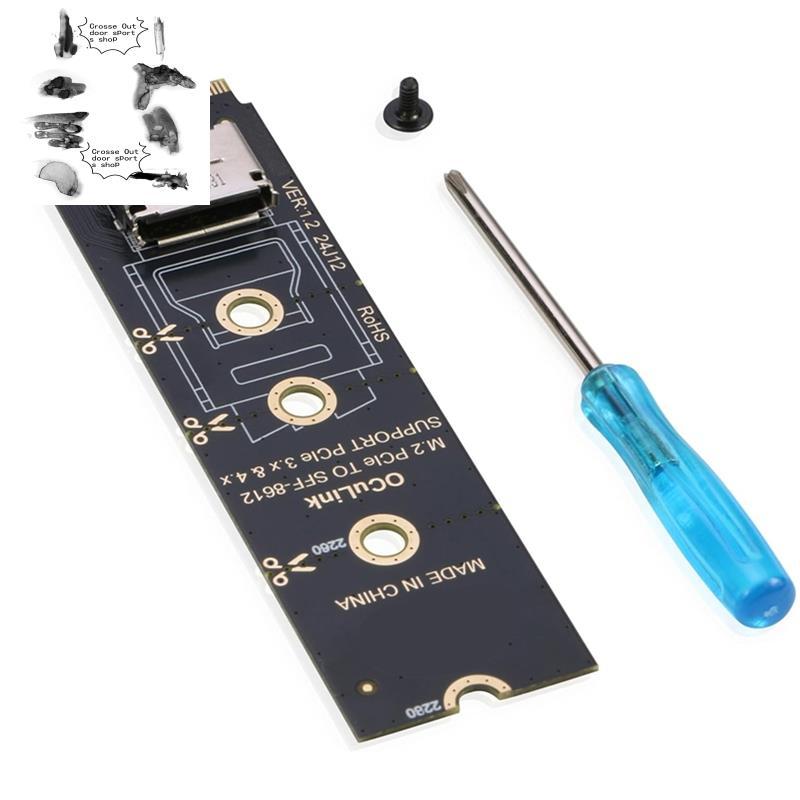 Dành cho bộ chuyển đổi NVMe sang SFF-8612 tương thích EGPU và SSD M. 2 NVMe PCIe 4.0 X4 sang OCuLink