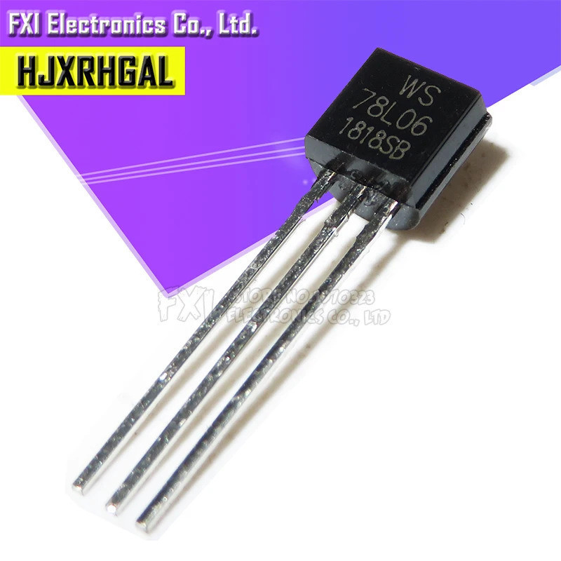 100 CÁI 78L06 78L06 TO92 A78L06 TO92 mới nguyên bản