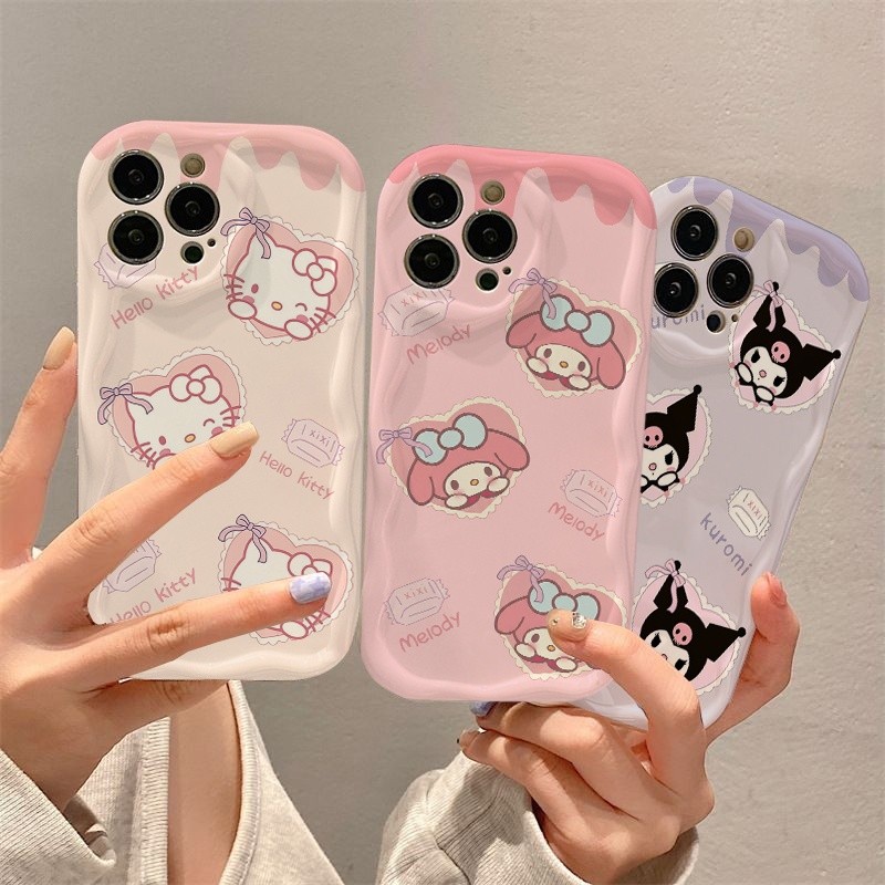 Ốp Điện Thoại Hello Kitty Kuromi Cho Realme C67 C71 C53 C55 C75 C65 C63 C61 C33 C31 C35 C30 C21 C21Y