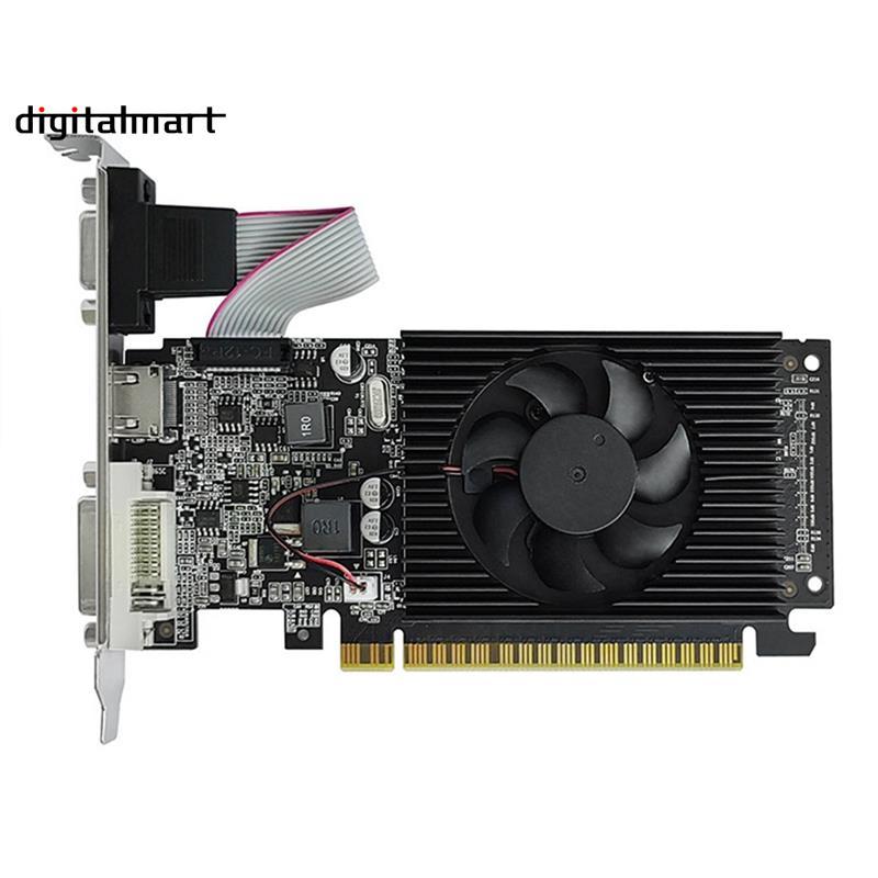 GT210 1GB DDR3 64Bit Card Đồ Họa PCIE 2.0 40nm GPU - Tương Thích + DVI + VGA Card Video Để Bàn
