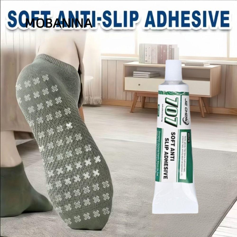 MOBANINA 50ML Sock Grip Enhancer, Keo dán tất chống trượt nhanh khô lâu trôi, Thiết bị vải chống thấ