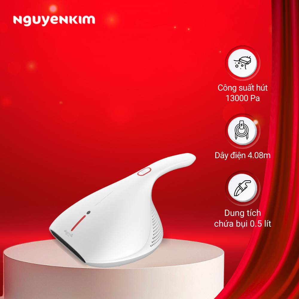 Máy hút bụi đệm giường Deerma CM800 Trắng