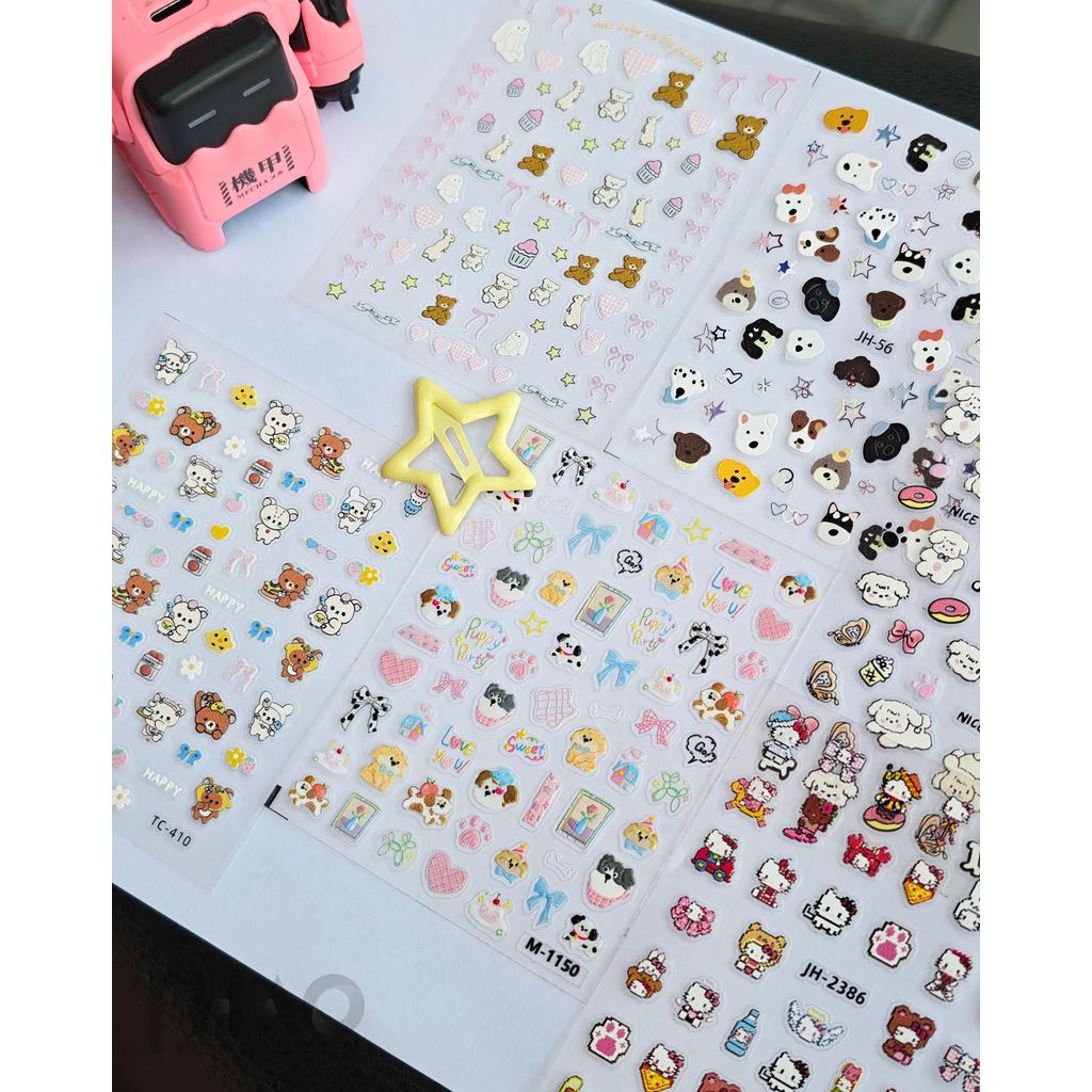Hình dán sticker dễ thương, dán điện thoại, laptop, máy tính bảng Phụ kiện