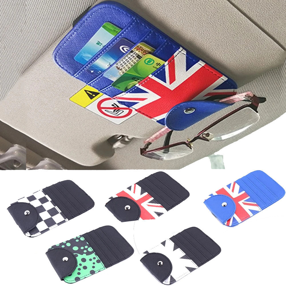 Dành Cho MINI Cooper F R Series Xe Thẻ Kẹp Kính Mát Tấm Che Kẹp Giá Đỡ Bảo Vệ Cho Người Đồng Hồ R60 