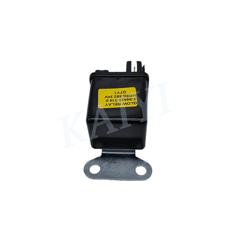 Phụ kiện máy xúc Động cơ Isuzu 6BD1 / 4BD1 Khởi động Rơle làm nóng trước 94423-314 24V Nhà máy Hàng 