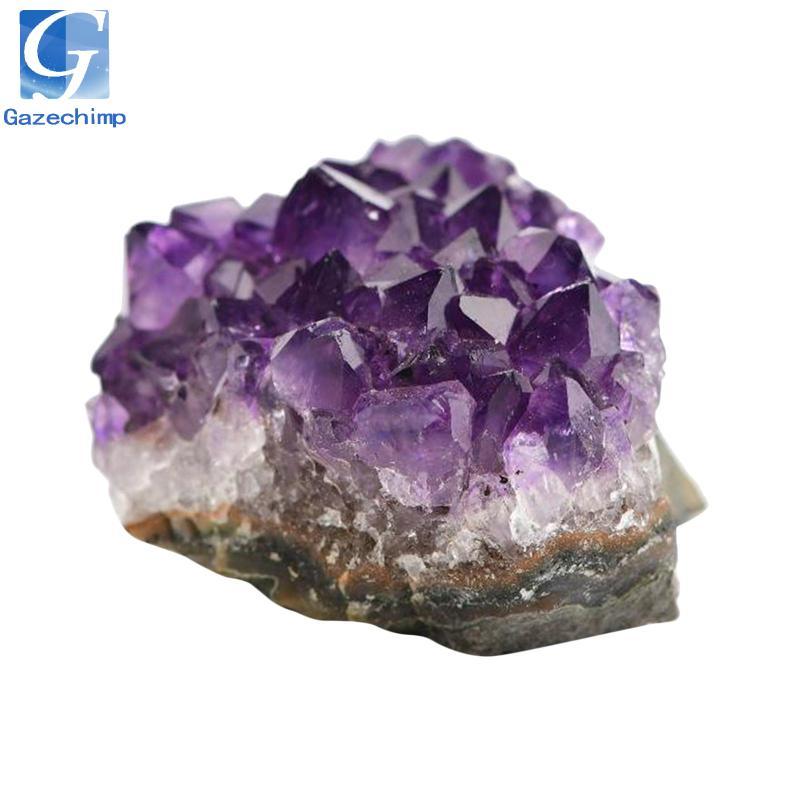 Thạch Anh Tím Pha Lê Geode Tím Đậm Thạch Anh Tím Geode Tự Nhiên Cho May Mắn & Trang Trí Nhà