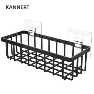 Kệ bồn rửa tự thoát nước KANNERT, Giá đựng đồ nhà bếp có giá đựng đồ, Giỏ đựng xà phòng cỡ lớn di động sáng tạo Kệ đựng dầu gội phòng tắm