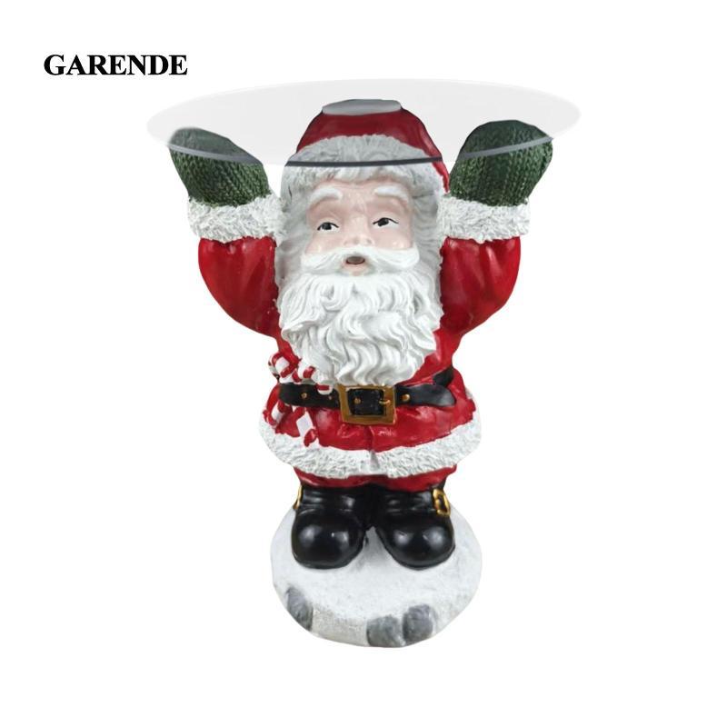 Garende Nhựa Ông Già Noel Tượng Ông Già Noel Điêu Khắc Người Tổ Chức Bảo Quản Cho Cafe Mantel