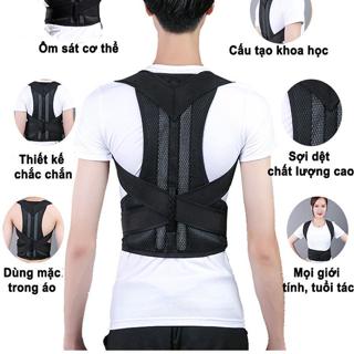 Đai Chống Gù Thông Minh Cho Dân Văn Phòng Điều Chỉnh Tư Thế Ngay Giảm Đau Lưng Vai Nhanh Chất Lưới 3D Siêu Thoáng