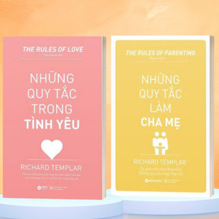 Sách Lẻ/combo: Những quy tắc làm cha mẹ + Những quy tắc trong tình yêu (Alpha Books)