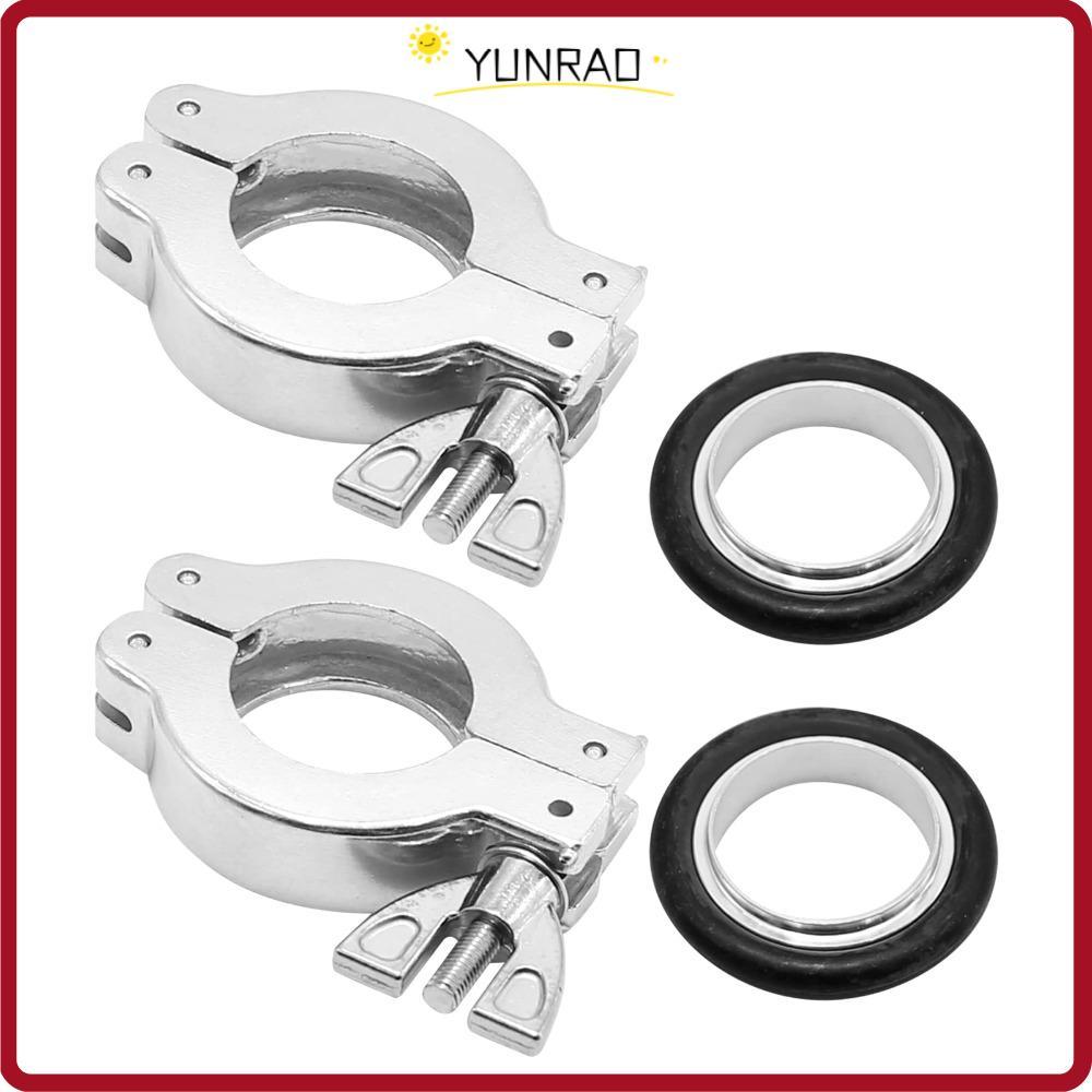 Vòng định tâm YUNRAO O TYPE, Kẹp nhôm KF25 màu đen bằng nhôm, Di động KF25 Cao su cánh bạc đai ốc bả